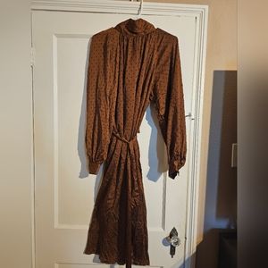 Banana republic polka-dot dress